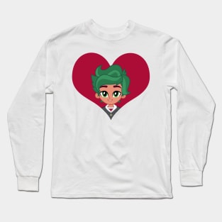 Timber Spruce Heart Long Sleeve T-Shirt